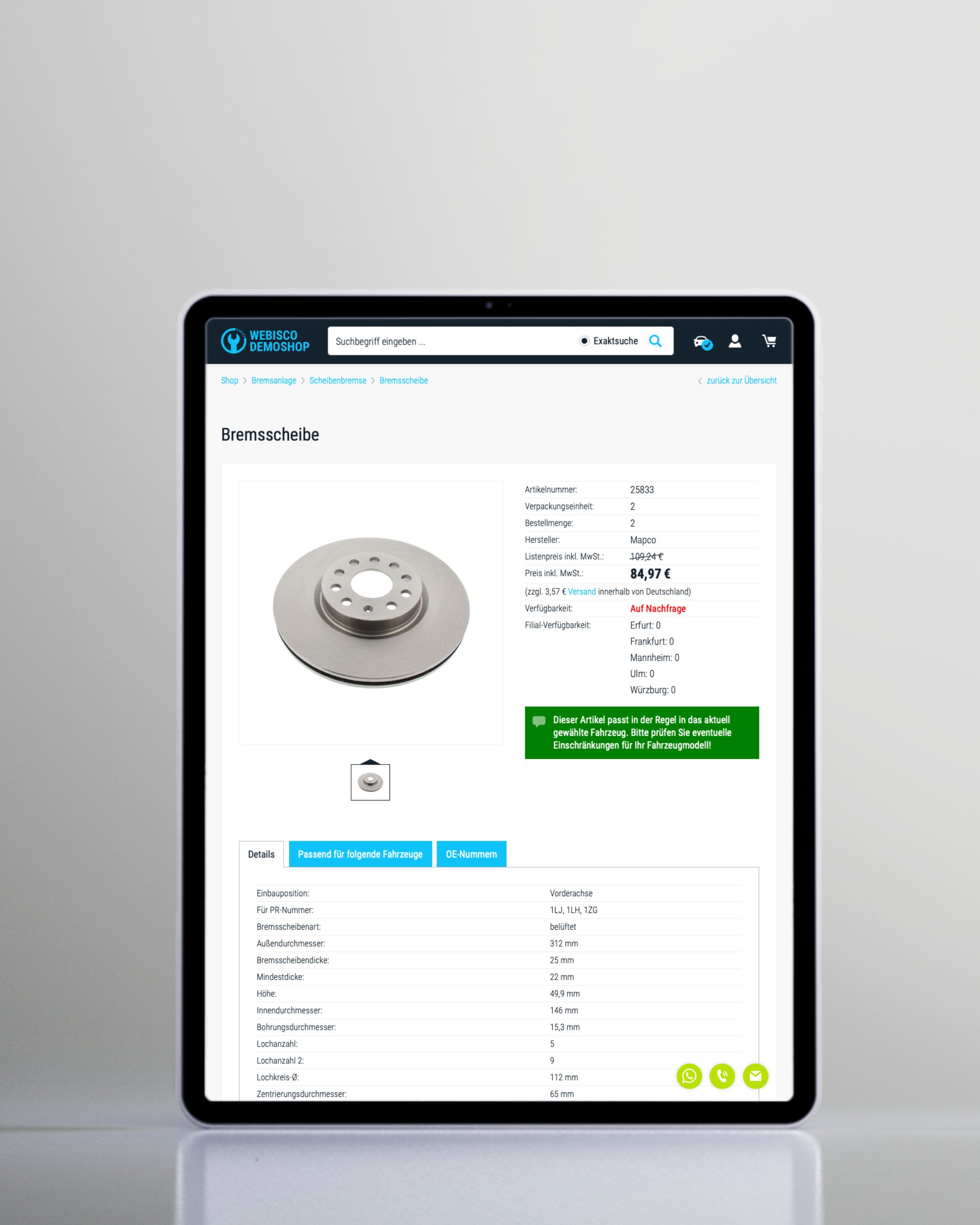 Webisco Demoshop chairlines Webisco Demoshop chairlines